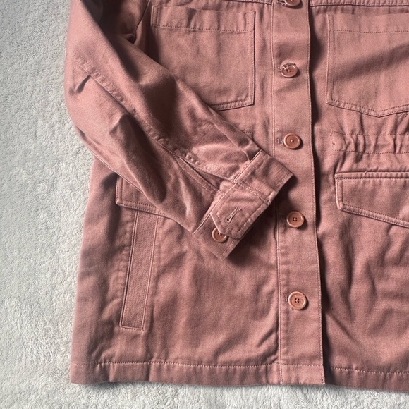 Madewell Chore Jacket- Faded Mauve - Picture 4 of 10